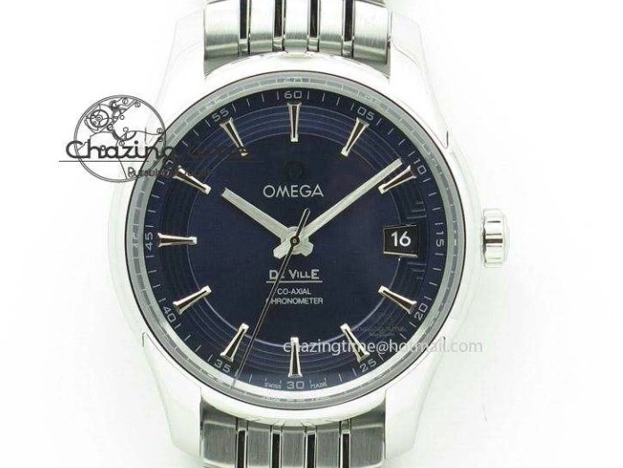 0103 Seamaster 300 Heritage VSF 1:1 Best Edition Blue Dial on SS Bracelet A8912 Super Clone Packable 7716